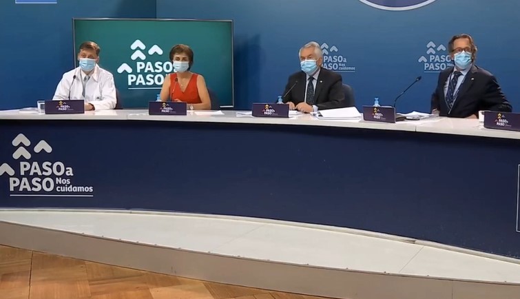 Mujer que llego desde europa a Chile, fue diagnosticada con la nueva variante SARS-COV2