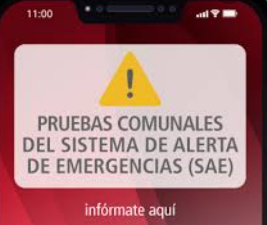 Onemi comenzará pruebas al Sistema de Alerta de Emergencia en tres comunas de la Region Metropolitana