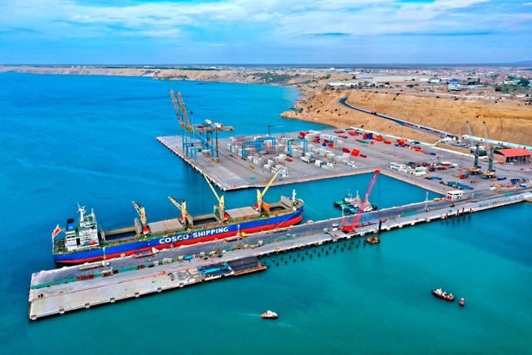 Megapuerto de Chancay en Perú, se prepara a recibir las primeras cargas desde Chile