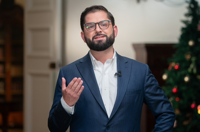 Presidente Boric en cadena nacional