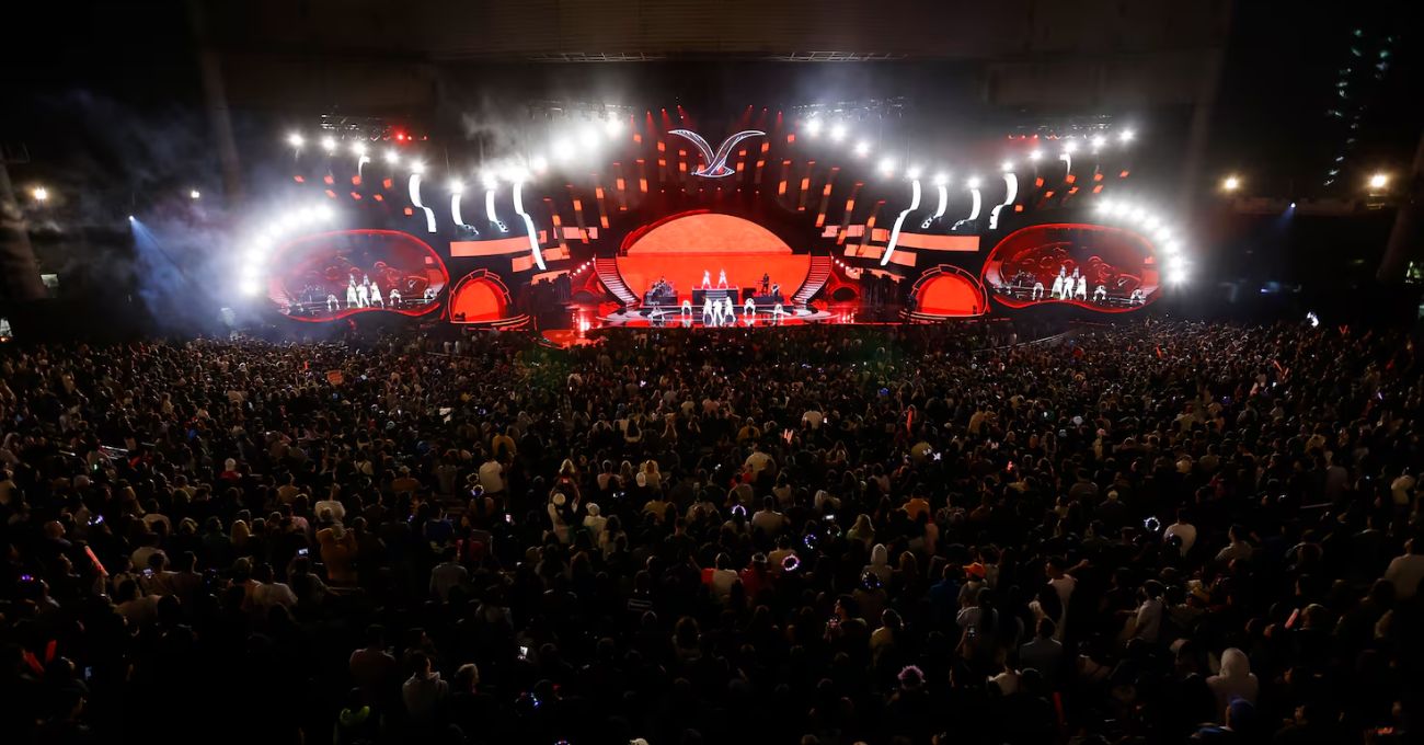 Marc Anthony pidió frutas, y Bacilos solicitó pizzas, en la primera noche de Viña 2025