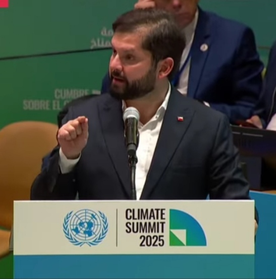 Presidente Boric critica a Trump en la ONU